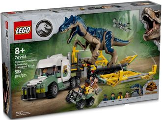 Конструктор Lego Jurassic World Транспортна вантажівка з Алозавром (76966) - фото 1