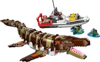 Конструктор Lego Jurassic World Встреча на лодке с мозазавром из кубиков (76974) - фото 2 Конструктор Lego Jurassic World Встреча на лодке с мозазавром из кубиков (76974) - фото 2