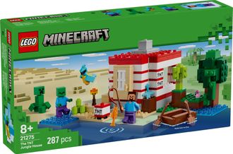 Конструктор Lego Minecraft Будинок у джунглях TNT (21275) - фото 1 Конструктор Lego Minecraft Будинок у джунглях TNT (21275) - фото 1