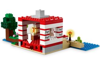 Конструктор Lego Minecraft Будинок у джунглях TNT (21275) - фото 5 Конструктор Lego Minecraft Будинок у джунглях TNT (21275) - фото 5