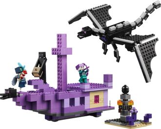 Конструктор Lego Minecraft Дракон Эндера и Корабль Энда (21264) - фото 2 Конструктор Lego Minecraft Дракон Эндера и Корабль Энда (21264) - фото 2