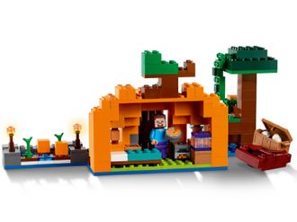Конструктор Lego Minecraft Тыквенная ферма (21248) - фото 3 Конструктор Lego Minecraft Тыквенная ферма (21248) - фото 3