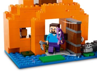 Конструктор Lego Minecraft Тыквенная ферма (21248) - фото 4 Конструктор Lego Minecraft Тыквенная ферма (21248) - фото 4