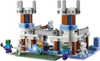 Конструктор Lego Minecraft Ледяной замок (21186) - фото 2 Конструктор Lego Minecraft Ледяной замок (21186) - фото 2