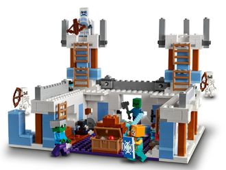 Конструктор Lego Minecraft Ледяной замок (21186) - фото 4 Конструктор Lego Minecraft Ледяной замок (21186) - фото 4