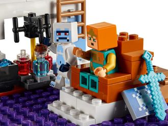 Конструктор Lego Minecraft Ледяной замок (21186) - фото 5 Конструктор Lego Minecraft Ледяной замок (21186) - фото 5