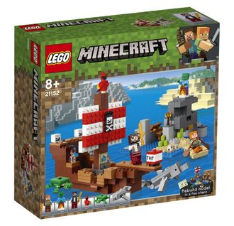 Конструктор Lego Minecraft Пиратский корабль (21152) - фото 1 Конструктор Lego Minecraft Пиратский корабль (21152) - фото 1