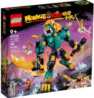 Конструктор Lego Monkie Kid Могутній блакитний лев (80048) - фото 1