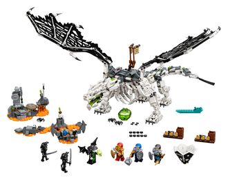 Конструктор Lego Ninjago Дракон колдуна Черепа (71721) - фото 2 Конструктор Lego Ninjago Дракон колдуна Черепа (71721) - фото 2