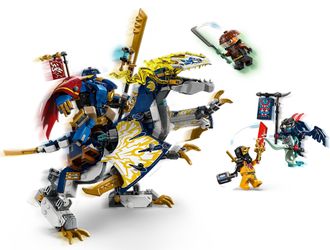 Конструктор Lego Ninjago Розбійник: Робот-вершник на драконі (71843) - фото 3