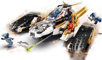Конструктор Lego Ninjago Сверхзвуковой самолет (71739) - фото 3