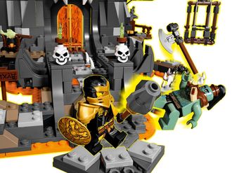 Конструктор Lego Ninjago Подземелье колдуна Черепа (71722) - фото 5 Конструктор Lego Ninjago Подземелье колдуна Черепа (71722) - фото 5