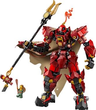 Конструктор Lego Ninjago Робот Огненный рыцарь (71846) - фото 2 Конструктор Lego Ninjago Робот Огненный рыцарь (71846) - фото 2