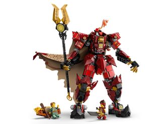 Конструктор Lego Ninjago Робот Огненный рыцарь (71846) - фото 3 Конструктор Lego Ninjago Робот Огненный рыцарь (71846) - фото 3