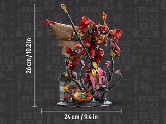 Конструктор Lego Ninjago Робот Огненный рыцарь (71846) - фото 6 Конструктор Lego Ninjago Робот Огненный рыцарь (71846) - фото 6
