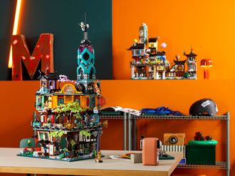 Конструктор Lego Ninjago Сады Ниндзяго Сити (71741) - фото 4 Конструктор Lego Ninjago Сады Ниндзяго Сити (71741) - фото 4