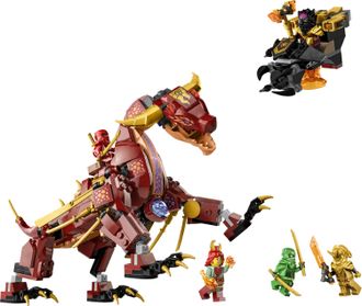 Конструктор Lego Ninjago Тепловая волна Лавового дракона (71793) - фото 2 Конструктор Lego Ninjago Тепловая волна Лавового дракона (71793) - фото 2