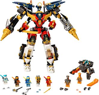 Конструктор Lego Ninjago Ультра-комбо-робот ниндзя (71765) - фото 2 Конструктор Lego Ninjago Ультра-комбо-робот ниндзя (71765) - фото 2
