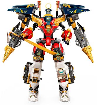 Конструктор Lego Ninjago Ультра-комбо-робот ниндзя (71765) - фото 4 Конструктор Lego Ninjago Ультра-комбо-робот ниндзя (71765) - фото 4
