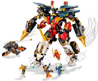 Конструктор Lego Ninjago Ультра-комбо-робот ниндзя (71765) - фото 3 Конструктор Lego Ninjago Ультра-комбо-робот ниндзя (71765) - фото 3
