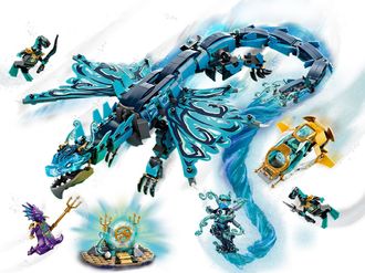 Конструктор Lego Ninjago Водний дракон (71754) - фото 5 Конструктор Lego Ninjago Водний дракон (71754) - фото 5