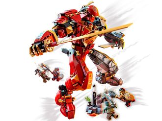 Конструктор Lego Ninjago Вогнекам'яний робот (71720) - фото 3 Конструктор Lego Ninjago Вогнекам'яний робот (71720) - фото 3