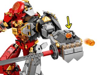 Конструктор Lego Ninjago Вогнекам'яний робот (71720) - фото 5 Конструктор Lego Ninjago Вогнекам'яний робот (71720) - фото 5