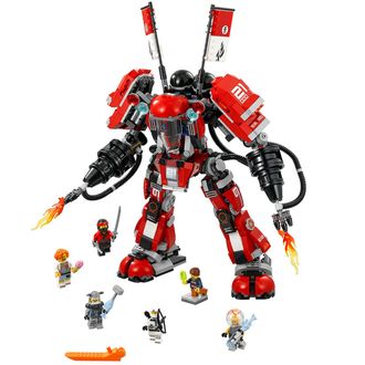Конструктор Lego Ninjago Огненный робот (70615) - фото 2 Конструктор Lego Ninjago Огненный робот (70615) - фото 2