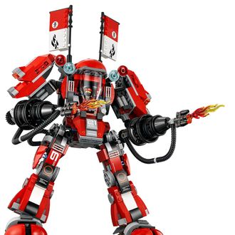 Конструктор Lego Ninjago Огненный робот (70615) - фото 4 Конструктор Lego Ninjago Огненный робот (70615) - фото 4