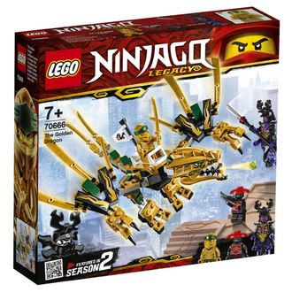 Конструктор Lego Ninjago Золотий Дракон (70666) - фото 1 Конструктор Lego Ninjago Золотий Дракон (70666) - фото 1