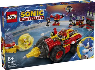 Конструктор Lego Sonic Супер Сонік проти Егг Дріллстера (76999) - фото 1 Конструктор Lego Sonic Супер Сонік проти Егг Дріллстера (76999) - фото 1