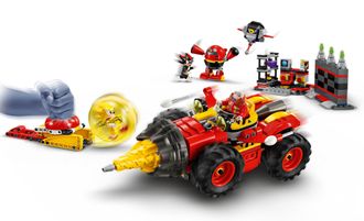 Конструктор Lego Sonic Супер Сонік проти Егг Дріллстера (76999) - фото 3 Конструктор Lego Sonic Супер Сонік проти Егг Дріллстера (76999) - фото 3