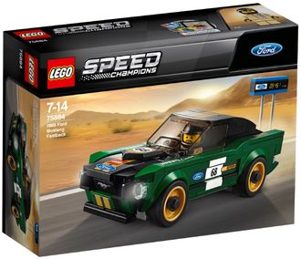 Конструктор Lego Speed Champions Ford Mustang Fastback 1968 (75884) - фото 1 Конструктор Lego Speed Champions Ford Mustang Fastback 1968 (75884) - фото 1
