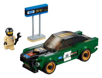 Конструктор Lego Speed Champions Ford Mustang Fastback 1968 (75884) - фото 2 Конструктор Lego Speed Champions Ford Mustang Fastback 1968 (75884) - фото 2
