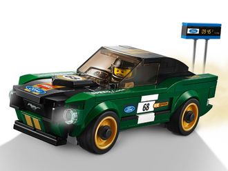 Конструктор Lego Speed Champions Ford Mustang Fastback 1968 (75884) - фото 3 Конструктор Lego Speed Champions Ford Mustang Fastback 1968 (75884) - фото 3