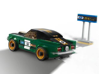 Конструктор Lego Speed Champions Ford Mustang Fastback 1968 (75884) - фото 4 Конструктор Lego Speed Champions Ford Mustang Fastback 1968 (75884) - фото 4