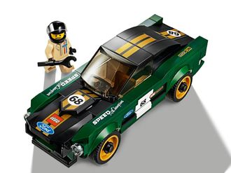 Конструктор Lego Speed Champions Ford Mustang Fastback 1968 (75884) - фото 5 Конструктор Lego Speed Champions Ford Mustang Fastback 1968 (75884) - фото 5