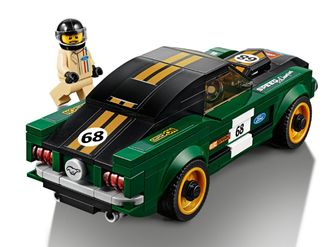 Конструктор Lego Speed Champions Ford Mustang Fastback 1968 (75884) - фото 6 Конструктор Lego Speed Champions Ford Mustang Fastback 1968 (75884) - фото 6
