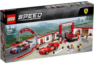 Конструктор Lego Speed Champions Унікальний гараж Ferrari (75889) - фото 1 Конструктор Lego Speed Champions Унікальний гараж Ferrari (75889) - фото 1