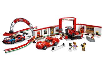 Конструктор Lego Speed Champions Унікальний гараж Ferrari (75889) - фото 3 Конструктор Lego Speed Champions Унікальний гараж Ferrari (75889) - фото 3