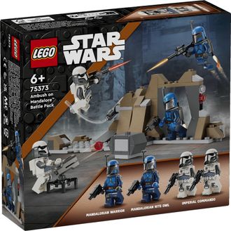 Конструктор Lego Star Wars Бойовий набір: засідка на Мандалорі (75373) - фото 1 Конструктор Lego Star Wars Бойовий набір: засідка на Мандалорі (75373) - фото 1