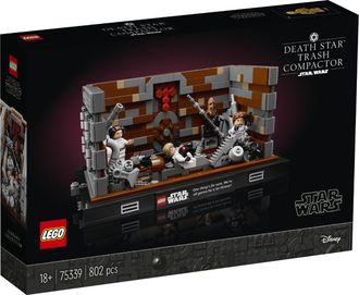 Конструктор Lego Star Wars Диорама: Уплотнитель мусора на Звезде Смерти (75339) - фото 1