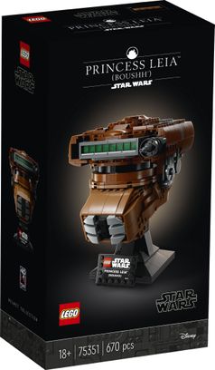 Конструктор Lego Star Wars Шлем принцессы Леи (Бушх) (75351) - фото 1
