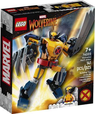 Конструктор Lego Marvel Броня Росомахи (76202) - фото 1 Конструктор Lego Marvel Броня Росомахи (76202) - фото 1