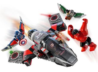 Конструктор Lego Marvel Капитан Америка против Красного Халка (76292) - фото 3 Конструктор Lego Marvel Капитан Америка против Красного Халка (76292) - фото 3