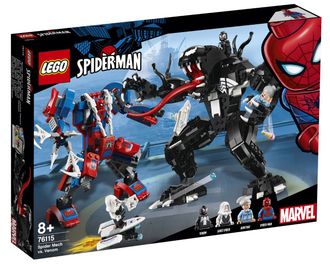 Конструктор Lego Marvel Человек-Паук против Венома (76115) - фото 1 Конструктор Lego Marvel Человек-Паук против Венома (76115) - фото 1