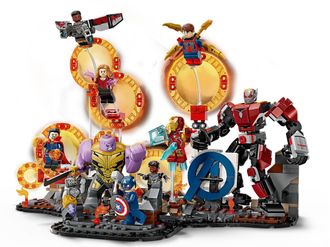 Конструктор Lego Marvel Мстители: Финал Решающая битва (76323) - фото 4