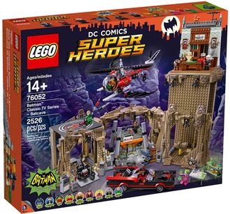 Конструктор Lego DC Пещера Бэтмана - Классическое ТВ шоу (76052) - фото 1