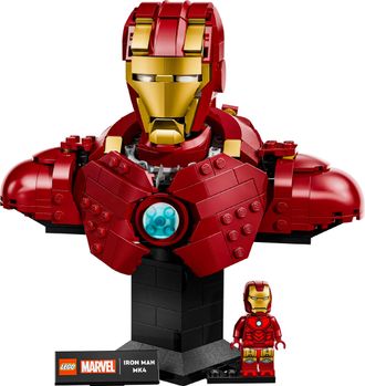 Конструктор Lego Super Heroes Погруддя Залізної Людини MK4 (76327) - фото 2 Конструктор Lego Super Heroes Погруддя Залізної Людини MK4 (76327) - фото 2