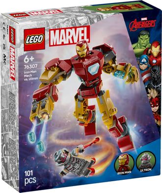Конструктор Lego Marvel Робот Железного Человека против Альтрона (76307) - фото 1